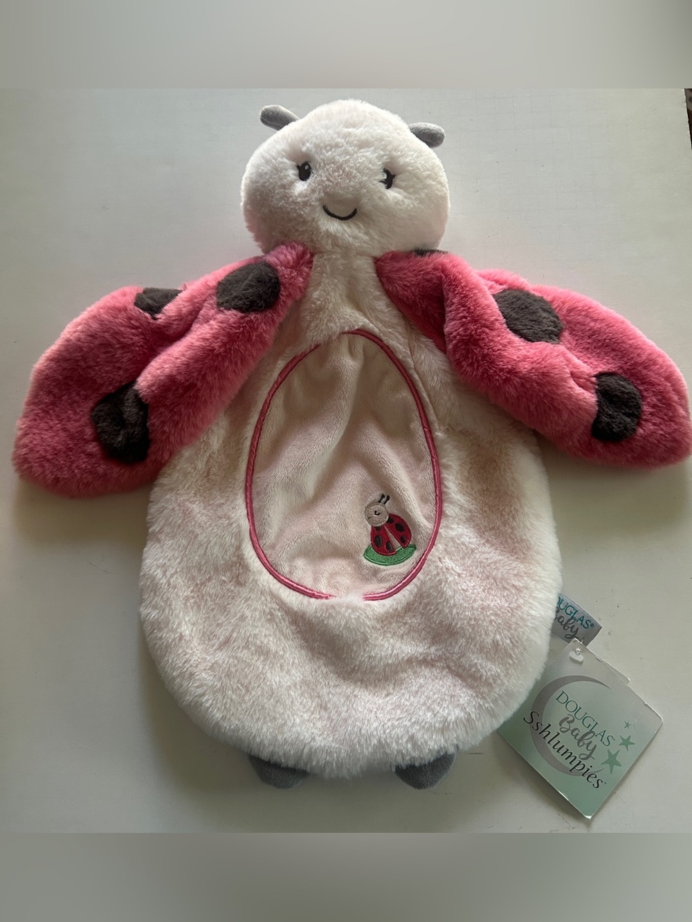 Douglas Baby‎ Lia Ladybug SSHLUMPIE Plush #1497 Soft Infant Lovey Toy